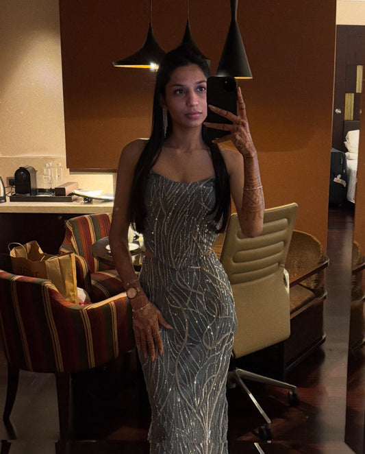 The Embroidered 2 pieceDress