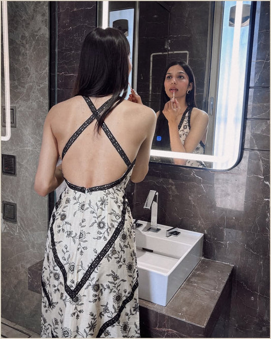 Cross Shoulder Dress